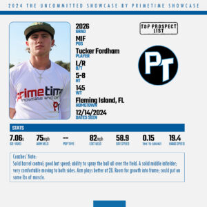 pt showcase, primetime, uncommitted showcase, florida baseball